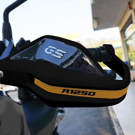 Adesivi 3D Protezioni Paramani compatibili con moto BMW R 1250 GS 2019-2023