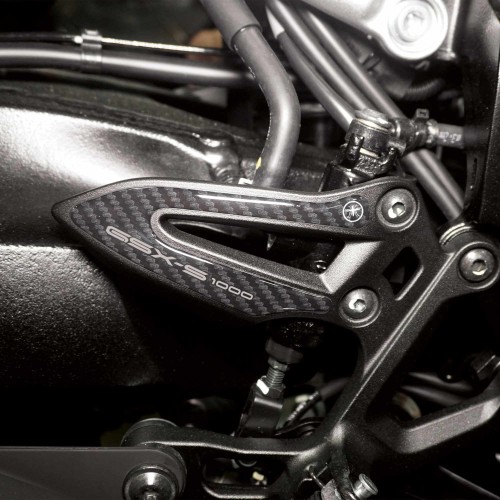Adesivi 3D Protezioni Battitacco Moto compatibili con Suzuki GSX-S1000GX 2024
