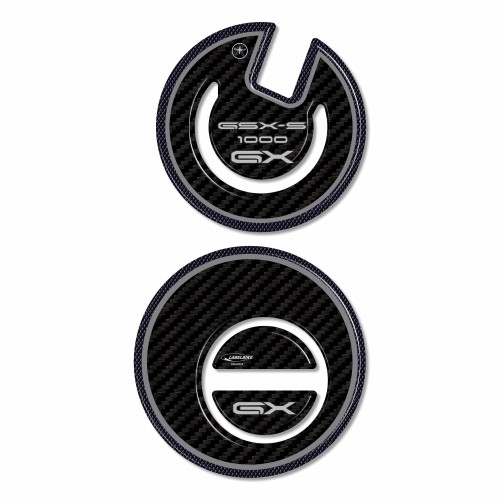 3D Stickers Kit Crankcase protectors compatible with Suzuki GSX-S1000GX 2024-25 motorbike 2