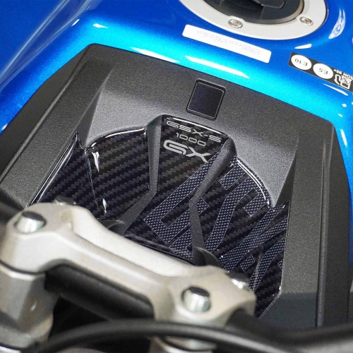 Adesivo 3D Protezione Zona Chiave moto compatibile con Suzuki GSX-S1000GX 2024