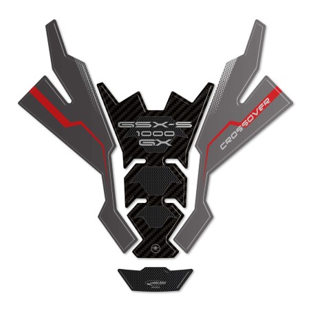 Paraserbatoio Adesivo 3D Protezione moto compatibile con Suzuki GSX-S1000GX 2024