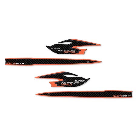Adesivi 3D Paramani compatibili con KTM 1290 Super Adventure S ed R 2021-2022