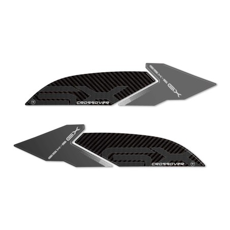 Adesivi 3D Protezioni Laterali serbatoio compatibili con Suzuki GSX-S1000GX 2024