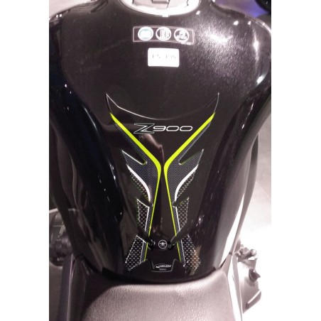 KIT ADESIVI RESINA GEL 3D PROTEZIONI compatibili per moto Z900 KAWASAKI carbon 