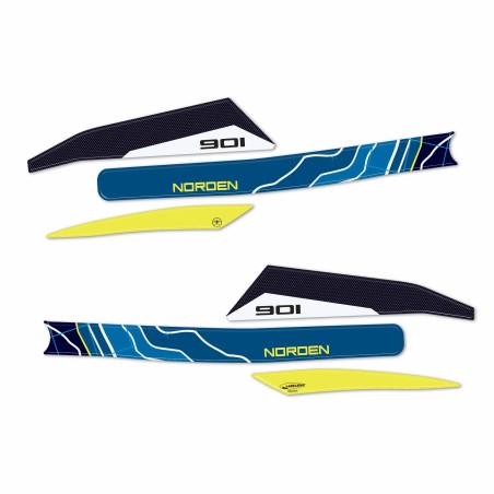 Pegatinas 3D Guardamanos moto compatible con Husqvarna Norden 901 2023-25