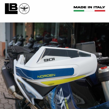 Adesivi 3D Protezioni Paramani moto compatibili con Husqvarna Norden 901 2023