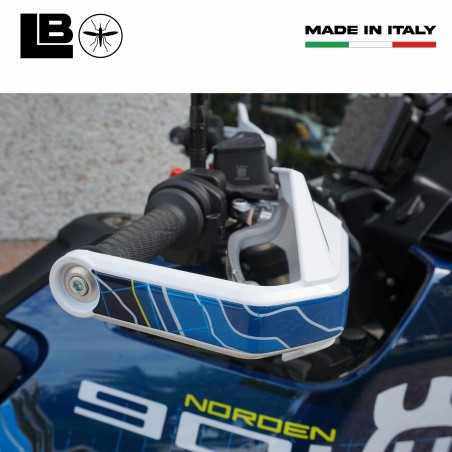 Adesivi 3D Protezioni Paramani moto compatibili con Husqvarna Norden 901 2023