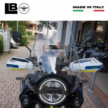 Adesivi 3D Protezioni Paramani moto compatibili con Husqvarna Norden 901 2023