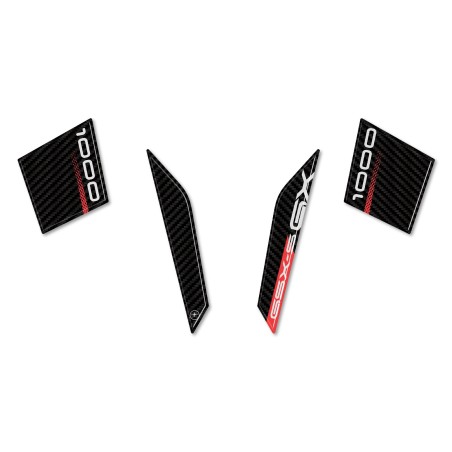 Adesivi 3D Protezione Becco Frontale moto compatibili con Suzuki GSX-S1000GX