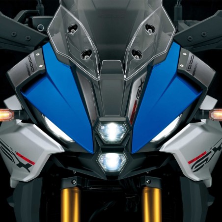 Adesivi 3D Protezione Becco Frontale moto compatibili con Suzuki GSX-S1000GX