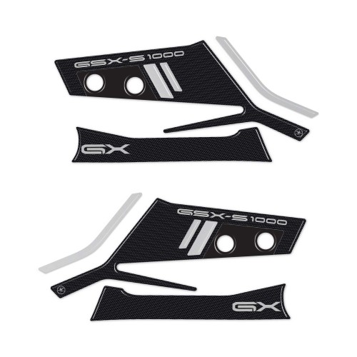 Stickers 3D Handguards motorbike compatible with Suzuki GSX-S1000GX 2024-5 2