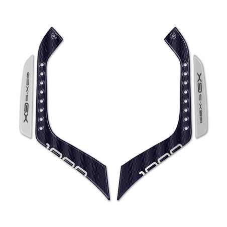 Adesivi protezioni maniglie passeggero compatibili con Suzuki GSX-S1000GX 2024