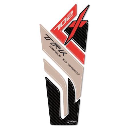 Paraserbatoio Adesivo protezione compatibile con Benelli TRK 702X beige 2024