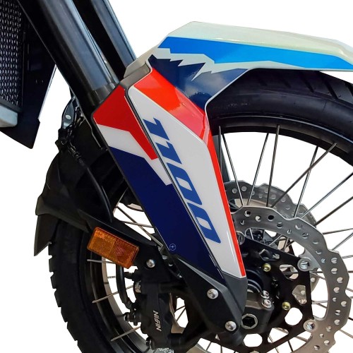 Adesivi 3D Protezioni Parasteli parafango compatibili con Honda Africa Twin 2024