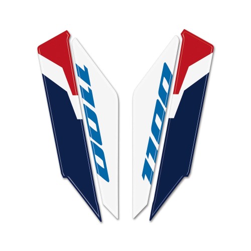 Pegatinas 3D Protectores de guardabarros compatibles con Honda Africa Twin 2024 2