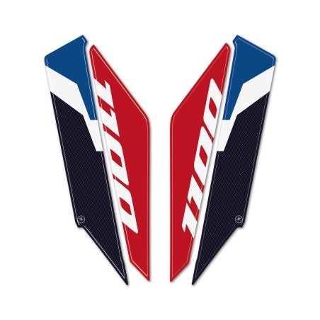 Adesivi 3D Protezioni Parasteli parafango compatibili con Honda Africa Twin 2024