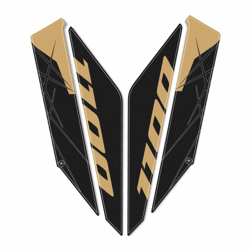 3D Stickers Motorcycle stem protectors compatible with Honda Africa Twin Adv 2024 2