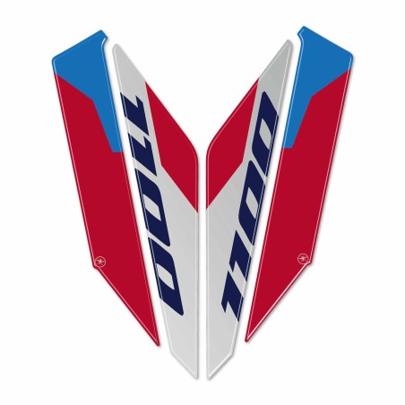 3D Stickers Motorcycle stem protectors compatible with Honda Africa Twin Adv 2024