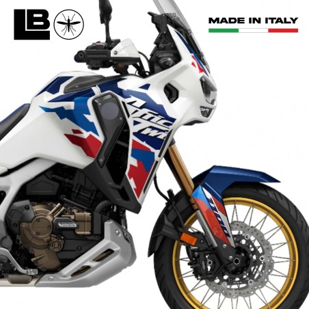Adesivi 3D Protezioni Parasteli moto compatibili con Honda Africa Twin Adv 2024