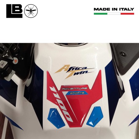 Adesivo Gel 3D Paraserbatoio moto compatibile con Honda Africa Twin Adv 2024