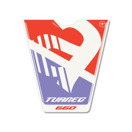 Adesivo 3D Protezione codino moto compatibile con Aprilia Tuareg 660 2022-24