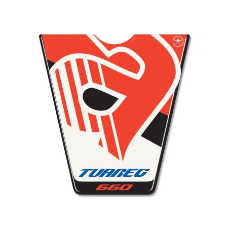 Adesivo 3D Protezione codino moto compatibile con Aprilia Tuareg 660 2022-24