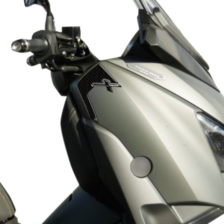 2 PROTECTORES DE ESQUINAS DE GEL 3D ADHESIVOS-STICKERS compatibles para X MAX 300 YAMAHA XMAX 300