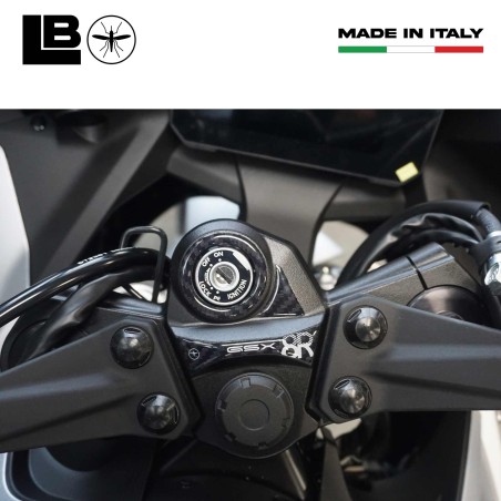 Adesivo 3D Protezione Zona Chiave accensione moto compatibile con Suzuki GSX-8R