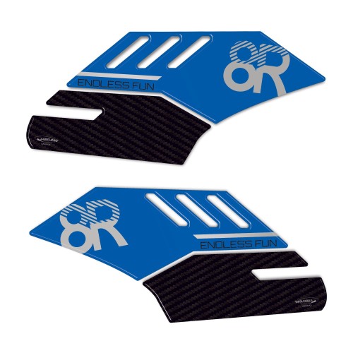 Motorbike Tank Side Protectors 3D Gel Stickers compatible with Suzuki GSX-8R 2