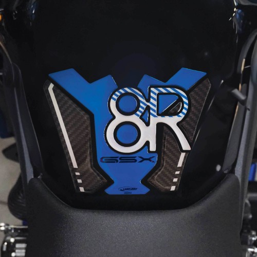 Paraserbatoio Adesivo Gel 3D Protezione moto compatibile con Suzuki GSX-8R