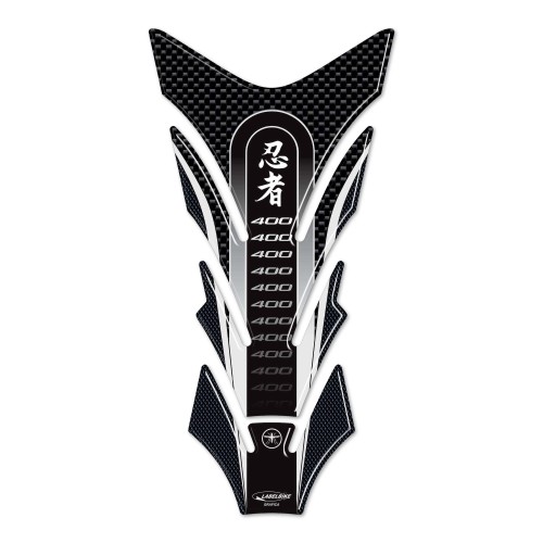 Protector de depósito 3D compatible para MOTO KAWASAKI NINJA 400 2