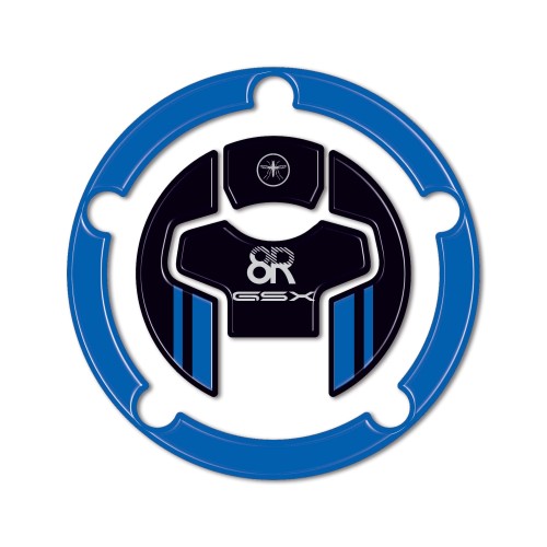 Tank cap protector motorbike 3D Gel sticker compatible with Suzuki GSX-8R 2