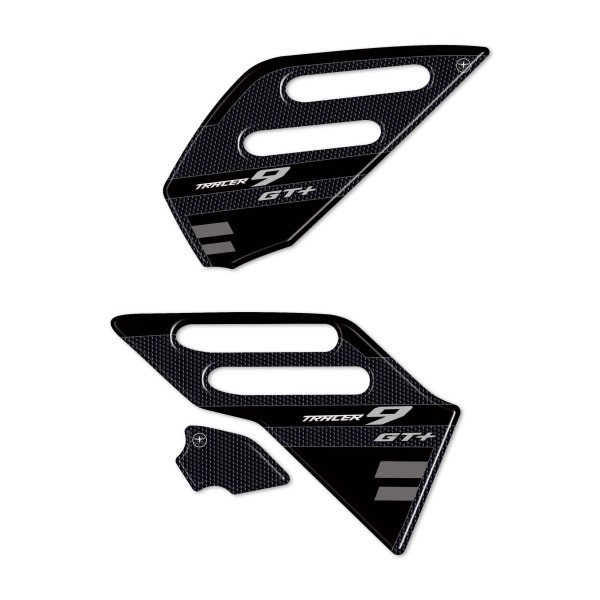 Adesivi 3D Protezioni Battitacco moto compatibili con Yamaha Tracer 9 GT+
