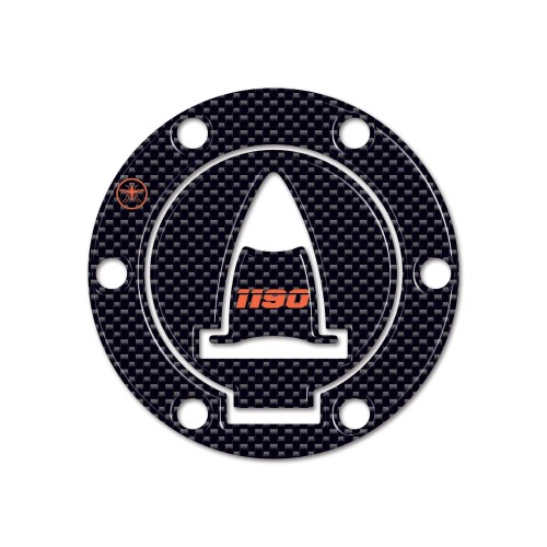 ADESIVO TAPPO SERBATOIO in RESINA GEL 3D compatibile per MOTO KTM 1190 ADVENTURE 2