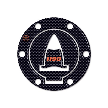 ADESIVO TAPPO SERBATOIO in RESINA GEL 3D compatibile per MOTO KTM 1190 ADVENTURE