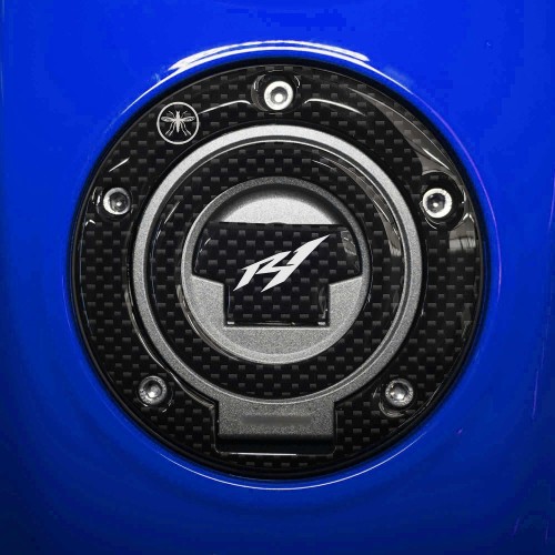 ADESIVO gel 3D PROTEZIONE TAPPO SERBATOIO MOTO compatibile YAMAHA R1 2000-2014 