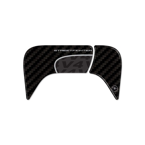 Pegatina 3D de protección de la zona clave compatible con Ducati Streetfighter V4 2023-4 2