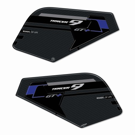 Adesivi Protezioni Laterali 3D serbatoio compatibili con Yamaha Tracer 9 GT+