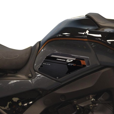 Adesivi Protezioni Laterali 3D serbatoio compatibili con Yamaha Tracer 9 GT+