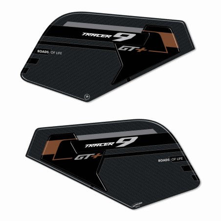 Adesivi Protezioni Laterali 3D serbatoio compatibili con Yamaha Tracer 9 GT+