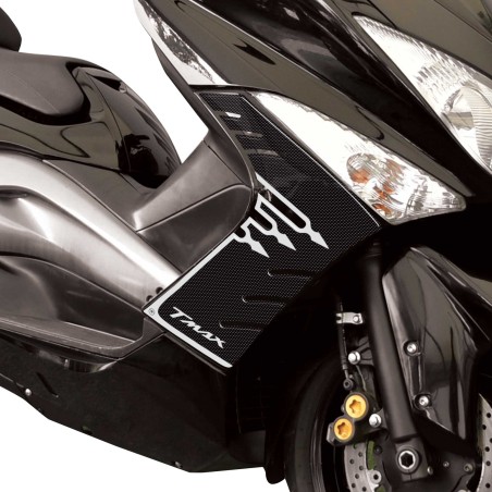 Pegatinas de protección lateral de carenado de scooter 3D compatibles con Yamaha 2008-2011
