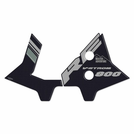 3D Gel sticker compatible with Suzuki V-Strom 800RE Motorcycle windshield protection