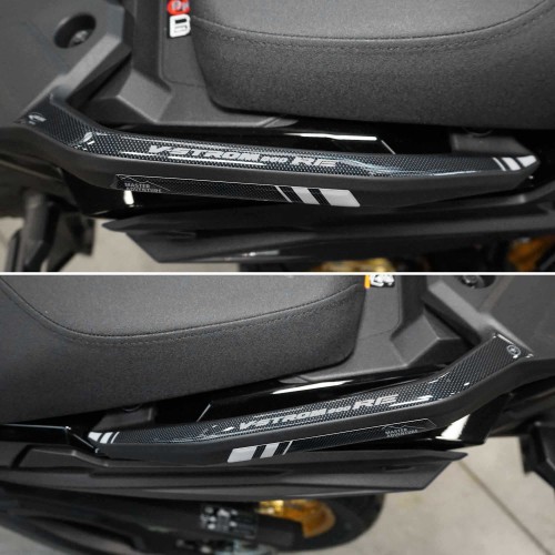 3D-Aufkleber kompatibel mit Suzuki V-Strom 800RE Beifahrergriffschutz