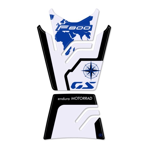 Protector de depósito 3D adhesivo compatible con BMW F800 GS 2024 2