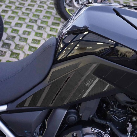 3D-Aufkleber kompatibel mit Suzuki V-Strom 800RE Motorrad-Untersitzschutz