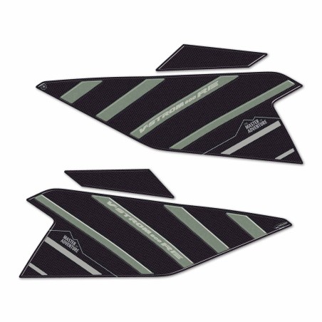 3D stickers compatible with Suzuki V-Strom 800RE Motorcycle Underseat Protections