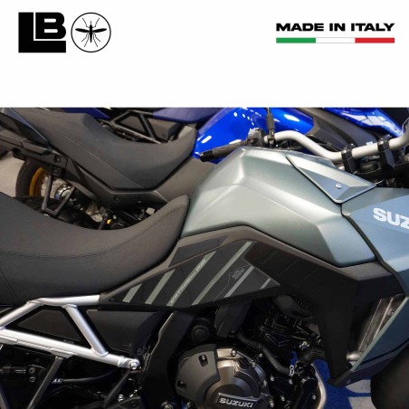 3D stickers compatible with Suzuki V-Strom 800RE Motorcycle Underseat Protections