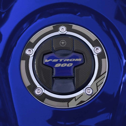 3D-Aufkleber kompatibel mit Suzuki V-Strom 800RE Motorrad-Tankdeckelschutz