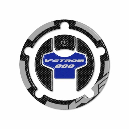 3D-Aufkleber kompatibel mit Suzuki V-Strom 800RE Motorrad-Tankdeckelschutz