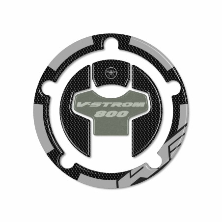 3D-Aufkleber kompatibel mit Suzuki V-Strom 800RE Motorrad-Tankdeckelschutz
